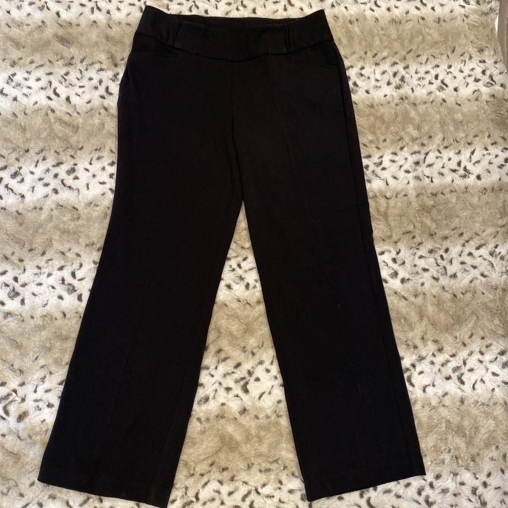 Christopher & Banks Women's Petite Dress Pants Black Size‎ 10 Short (33x28)